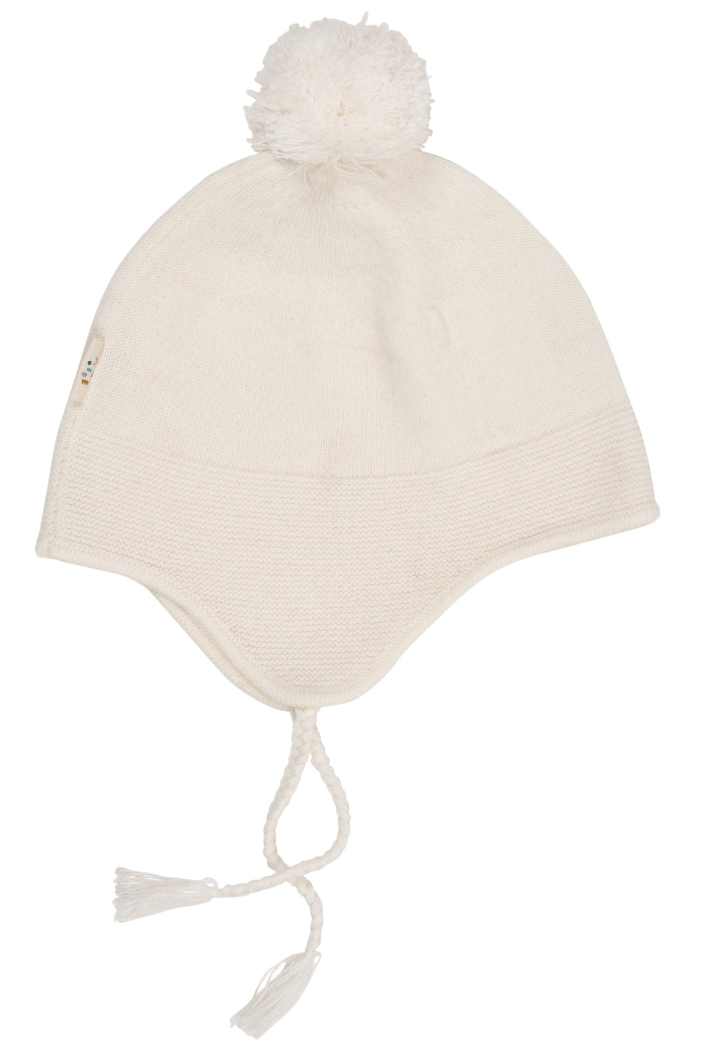 CREAM Cashmere Baby Bonnet Hat 4 9m - Baby  - 5740026337517