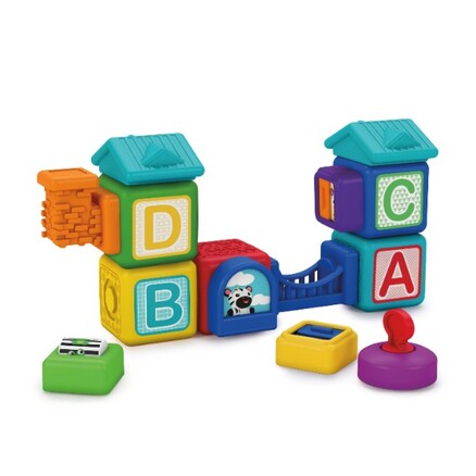 Baby Einstein Magnetiske Aktivitetsklodser Brigde & Learn - Baby Einstein Baby  - 0074451128187