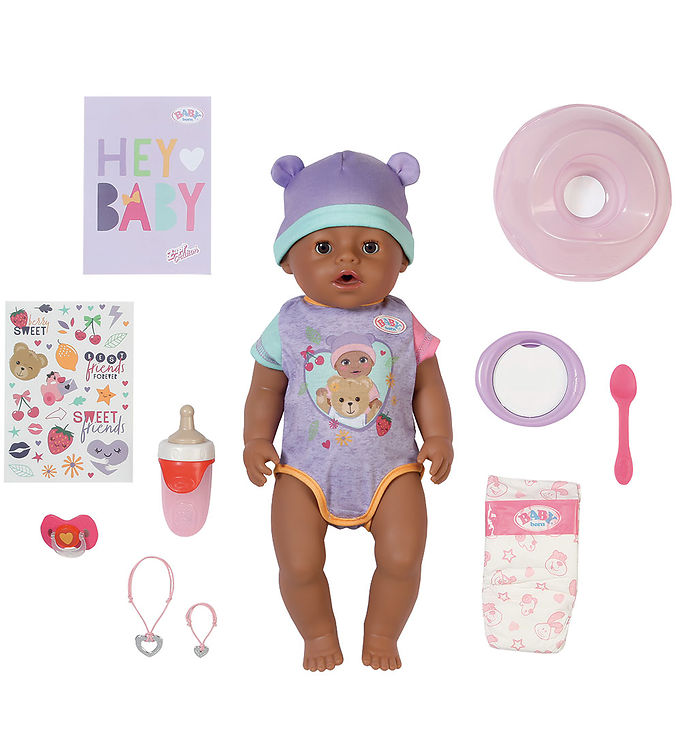 Baby Born Dukke Eva Funktioner - Baby Born Baby  - 4001167834886