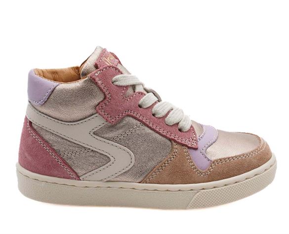 Babybotte Kolette Snøresko Lynlå, Rosegoldrosabeige - Babybotte Baby