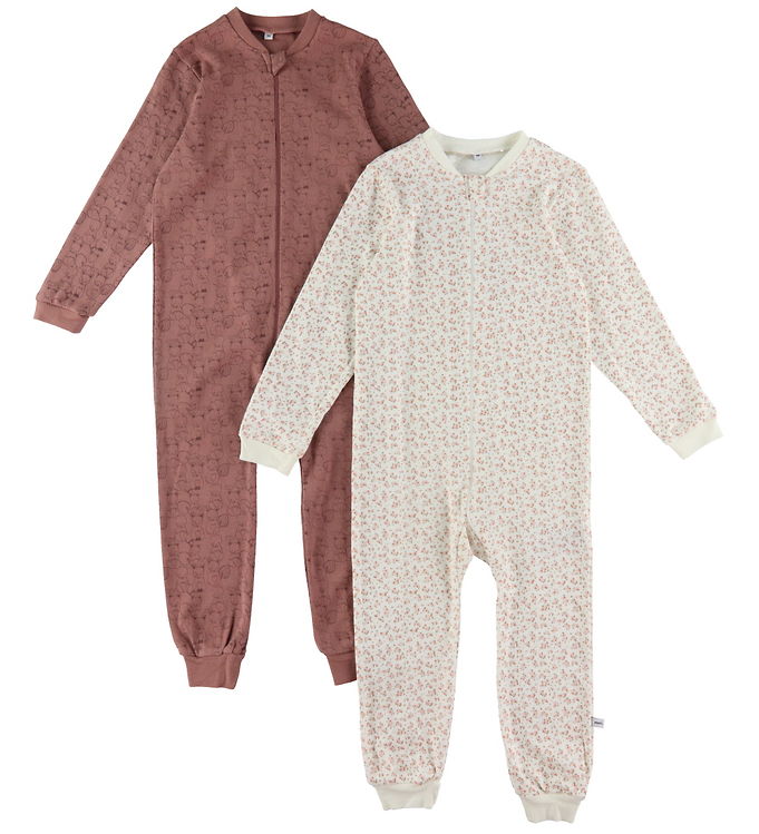 Rosa Pippi Baby Heldragt Natdragt Pak Burlwood - Pippi Baby Baby  - 5714625611408