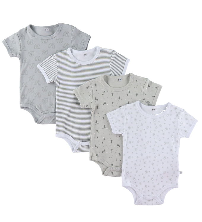 Hvid Pippi Baby Body Pak Harbor Mist - Pippi Baby Baby  - 5712672586977