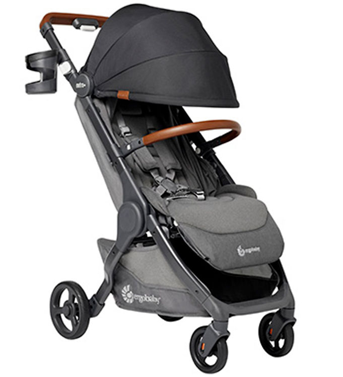Grå Ergobaby Klapvogn Metro Deluxe Skyline Shadow - Ergobaby Baby  - 1220000208780