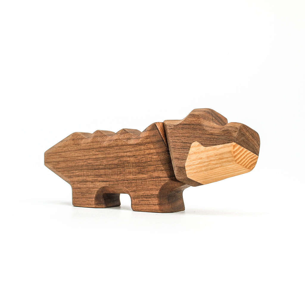 Baby Krokodille Magnetisk Trælegetøj Interiør Fra Fablewood - Baby  - 5745000128297