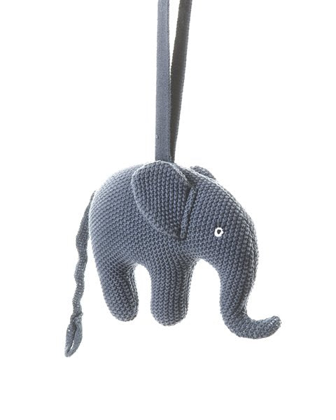 Aktivitetslegetøj, Musikuro, Elefant, Blå, Smallstuff - Smallstuff Baby  - 5712352065938