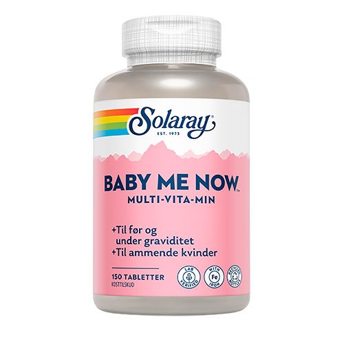 Solaray Baby Now Multi Vita Min 150 Tab - Solaray Baby  - 076280173505