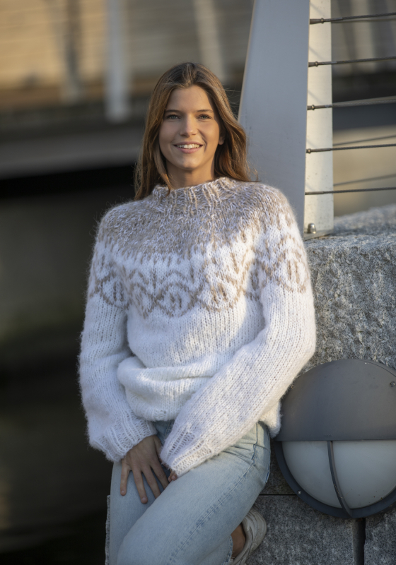 Ampquotchainampquot Genser Viking Design 2029 4 Kit Viking Alpaca Bris Mohrino, Fra Viking - Viking Baby