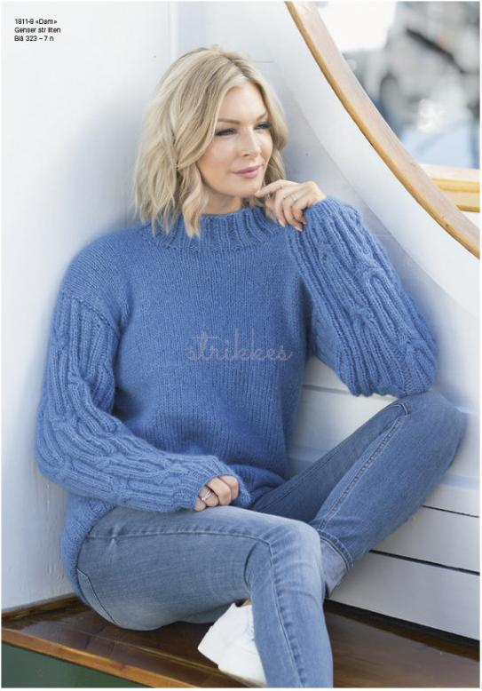 Ampquotdamampquot Genser Viking Design 1811 8 Kit Viking Alpaca Bris, Fra Viking - Viking Baby