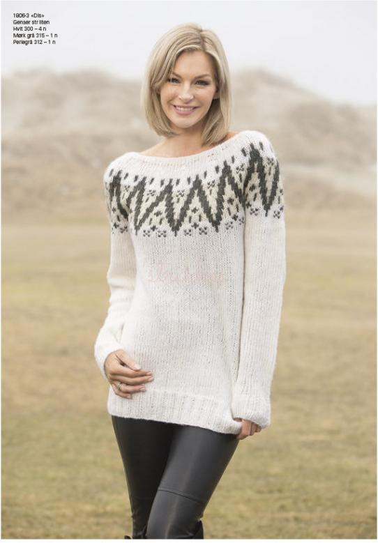 Ampquotdisampquot Genser Viking Design 1806 3 Kit Viking Alpaca Bris, Fra Viking - Viking Baby