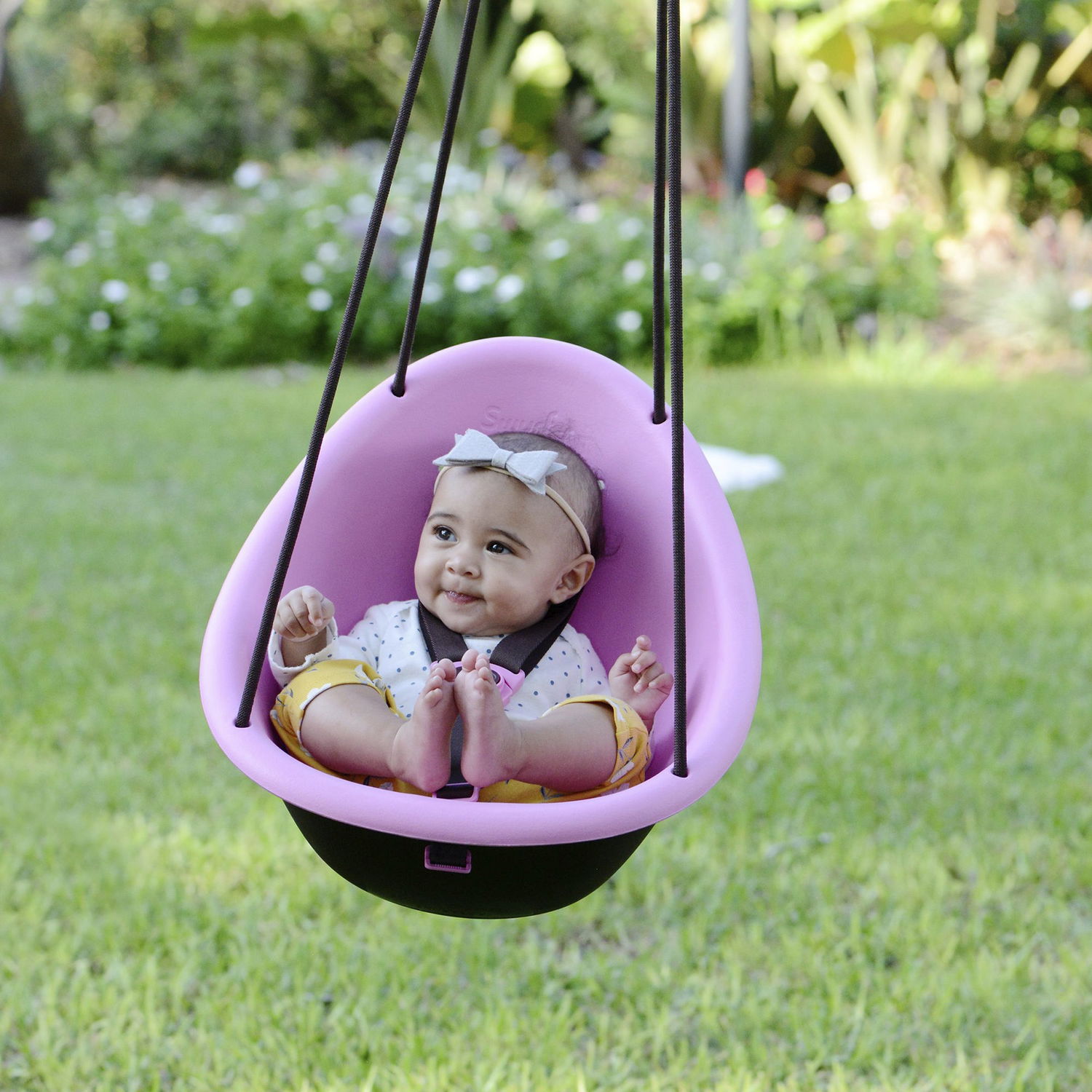 Babygynge Swurfer Kiwi Lyserød - Swurfer Baby  - 5705858716589