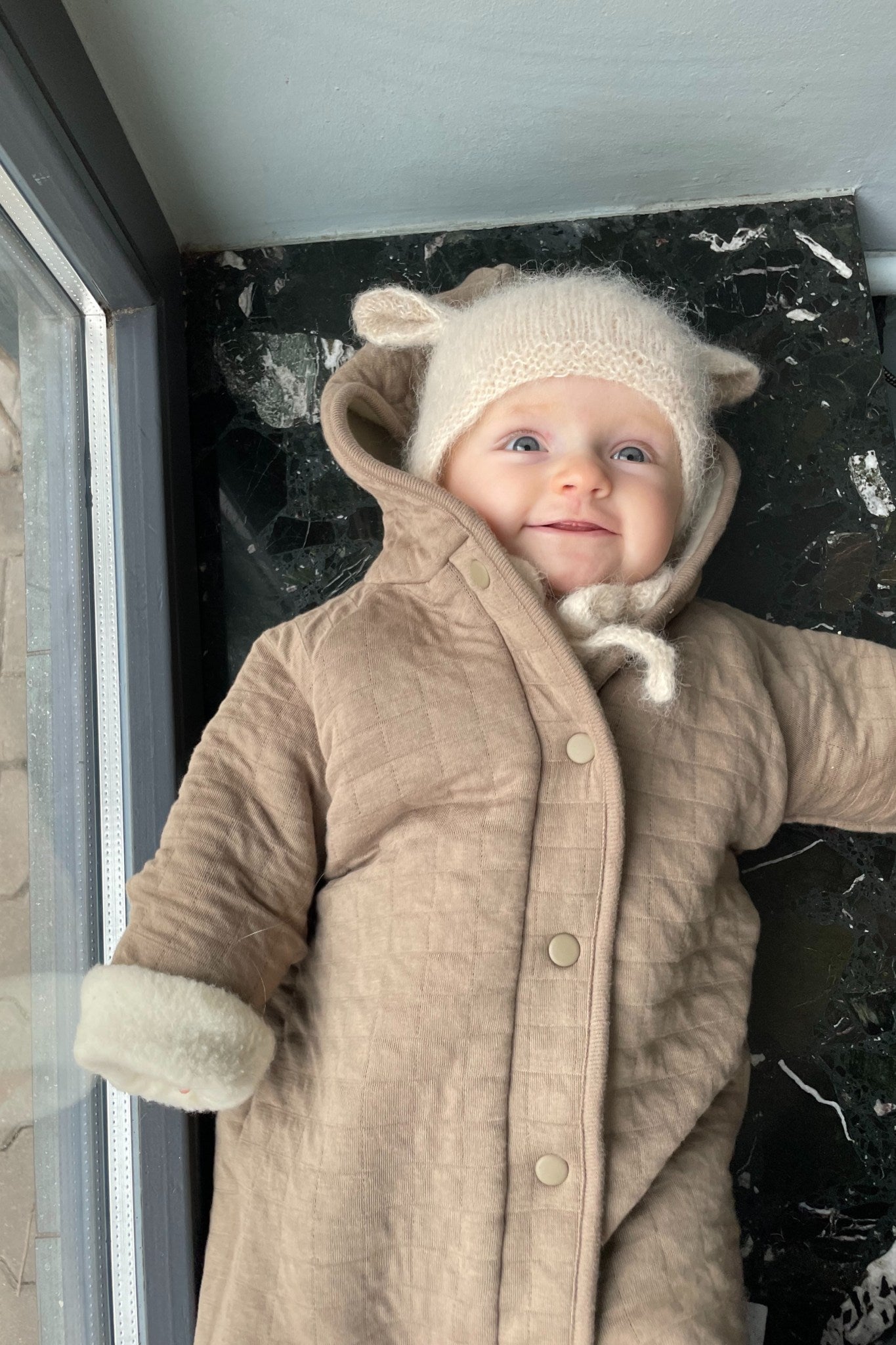NOUGAT Multifunktionel Vendbar KØredragt Sovepose 50 - Baby  - 5740013766023