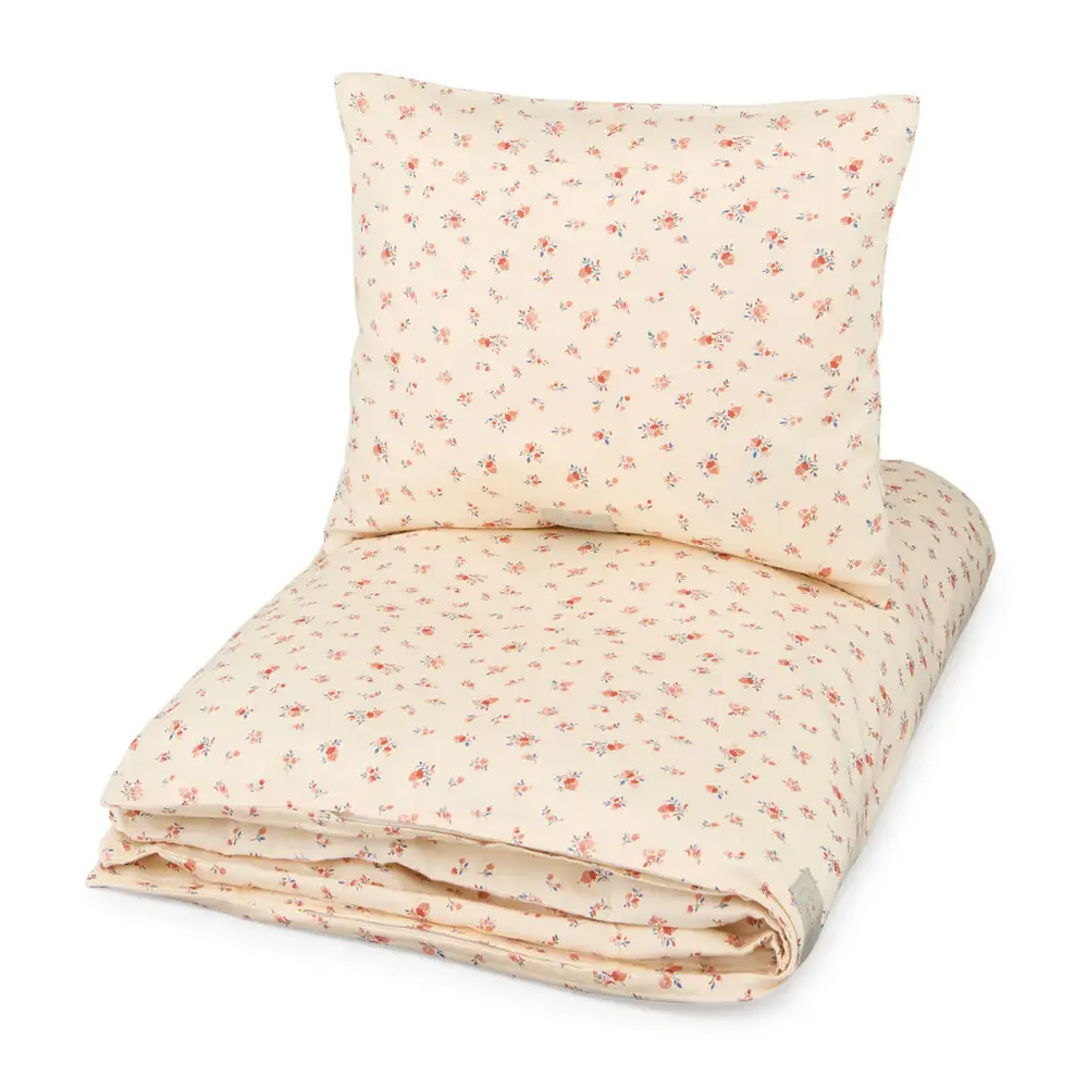 Beige Baby Sengetøj Gots Berries - Baby  - 5712805116149
