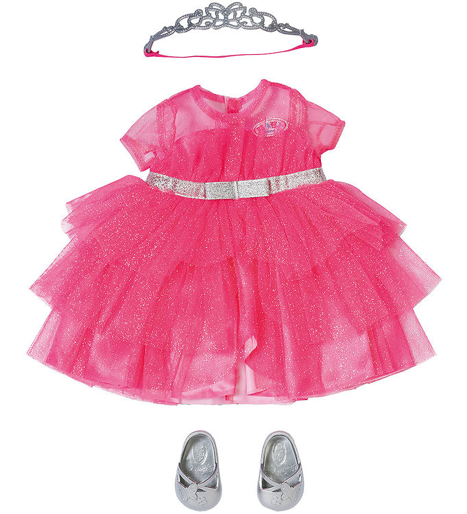 Baby Born Dukketøj Prinsesse Outfit - Baby Born Baby  - 4001167837283