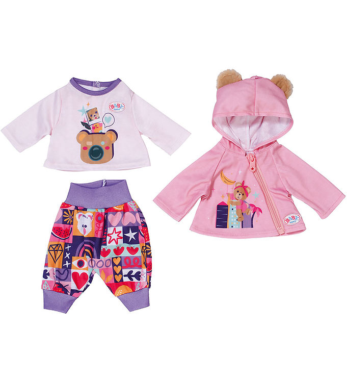Baby Born Dukketøj Nyfødt Outfit - Baby Born Baby  - 4001167837290