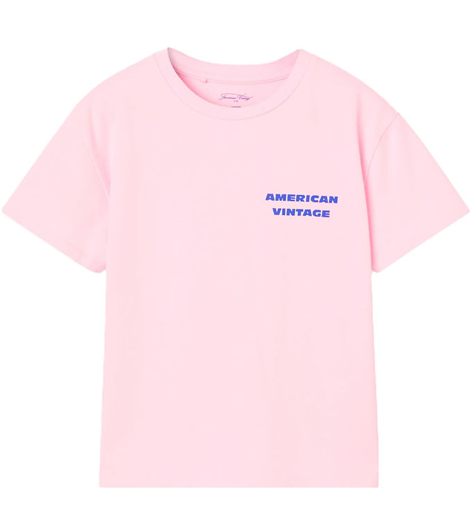 Rosa American Vintage Shirt Fizvalley Baby Pink Vintage - Baby  - 3608291575138