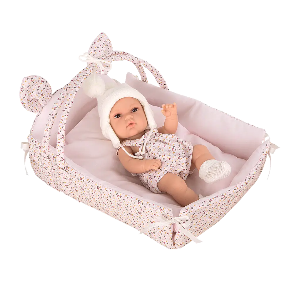 Arias Dukke Elegance Inkl Babynest - Arias Baby  - 8427614602840