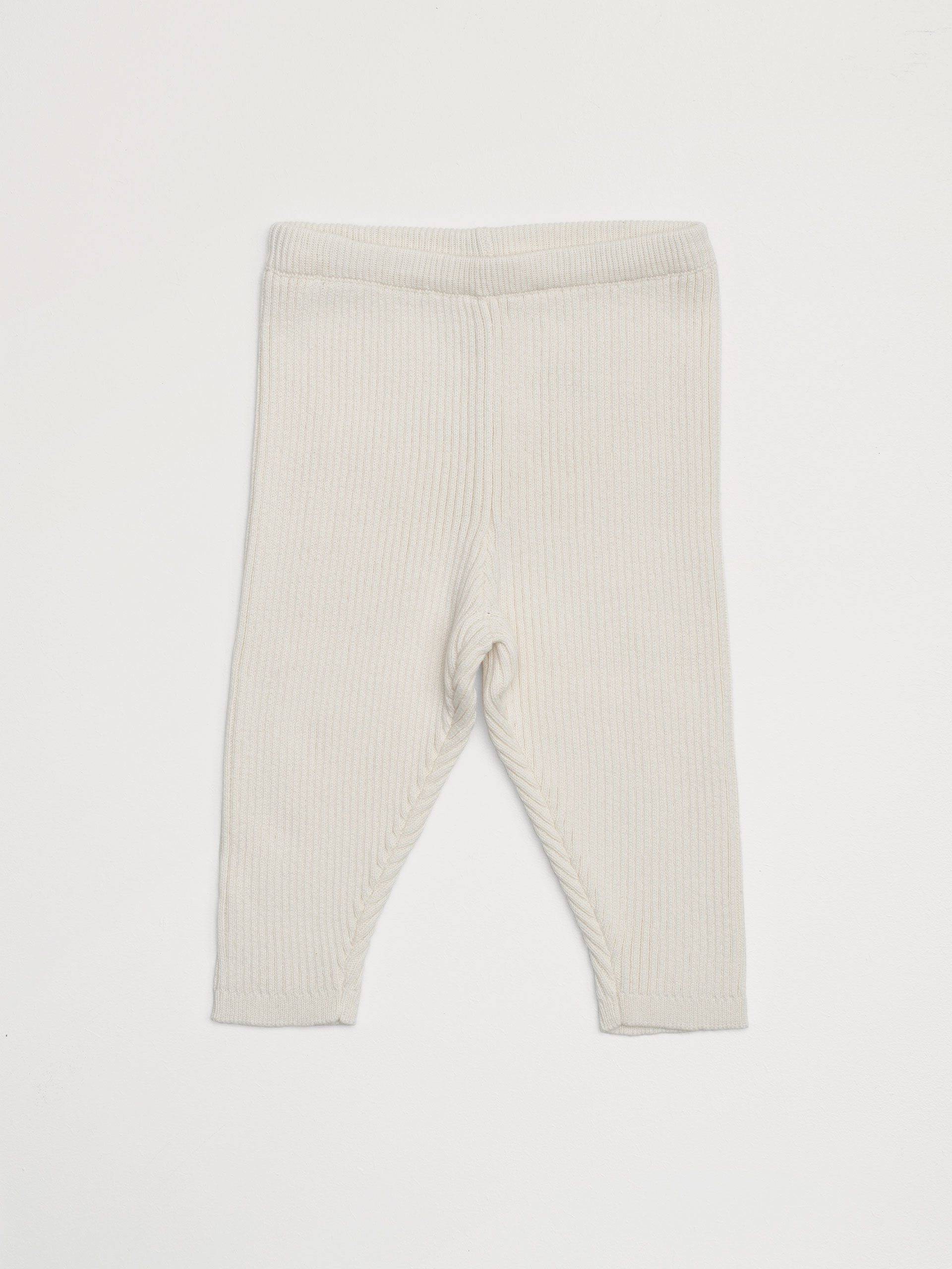 Creme Baby Rib Leggings - Baby