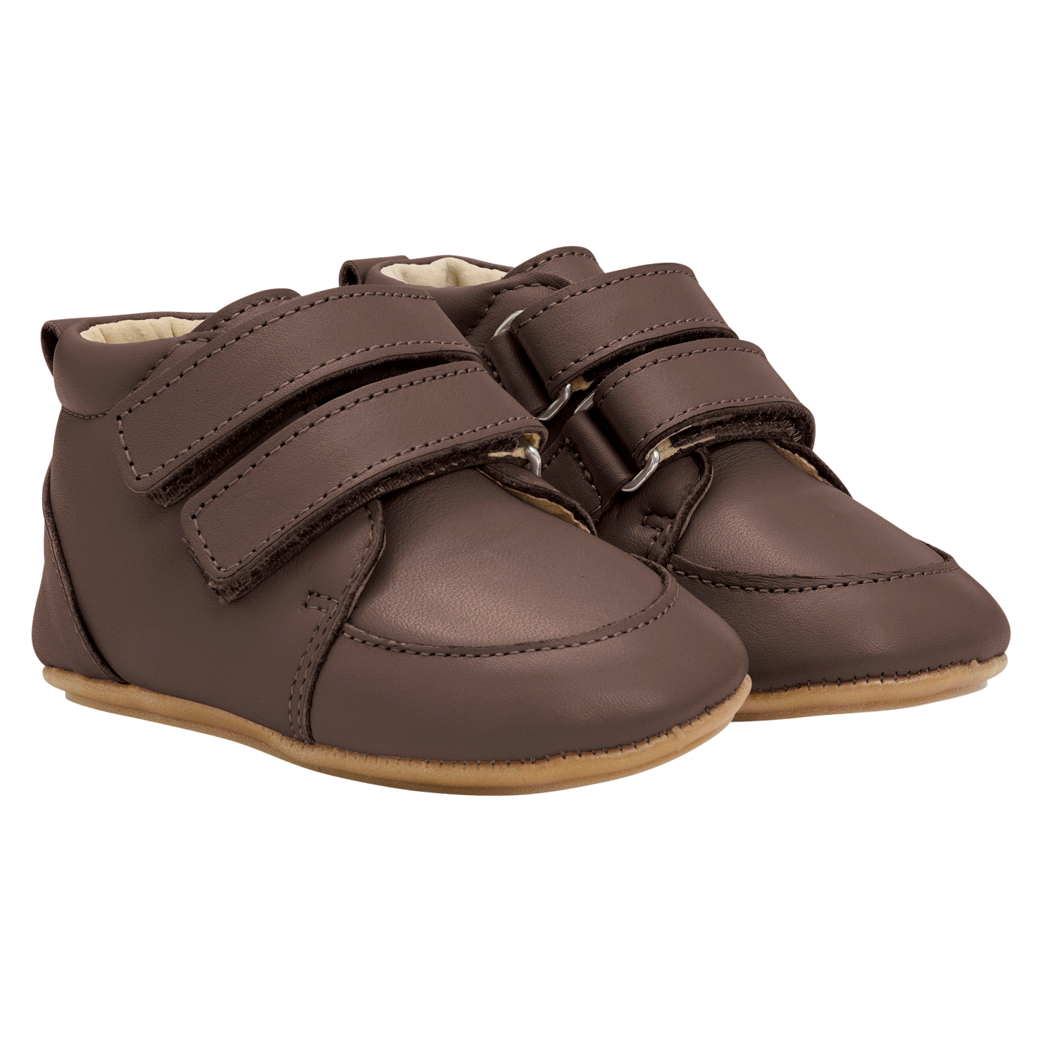 Brown Fant Baby Sko Læder - En Fant Baby  - 5713438213915