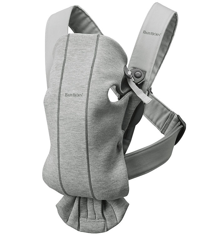Grå Babybjørn Bæresele Mini Light Grey - Babybjörn Baby  - 7317680210722