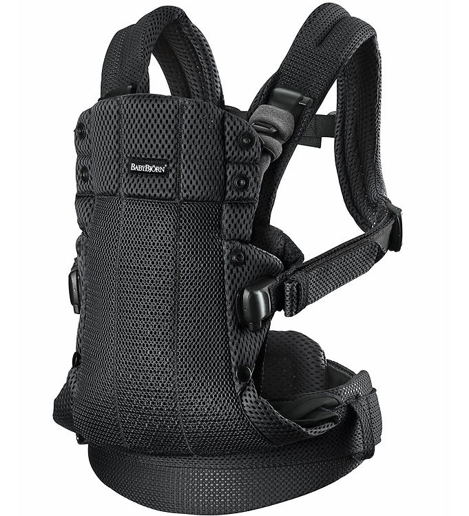 Sort Babybjørn Bæresele Harmony Mesh - Babybjörn Baby  - 7317680880253