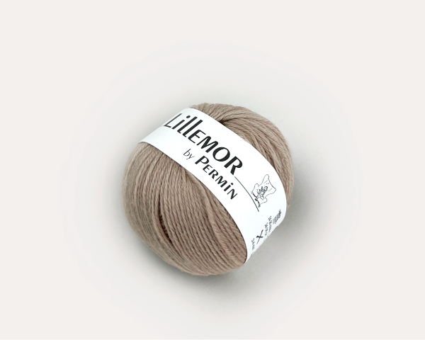Ankers Bluse Garnkit Lys Beige - Petiteknit Baby