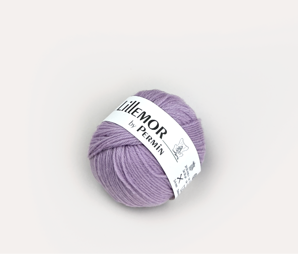 Ankers Bluse Garnkit Lyselilla - Petiteknit Baby