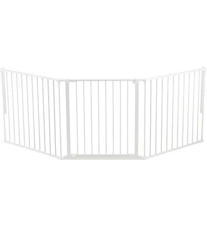 Hvid Babydan Sikkerhedsgitter Flex 146 223 - Babydan Baby  - 5705548028336