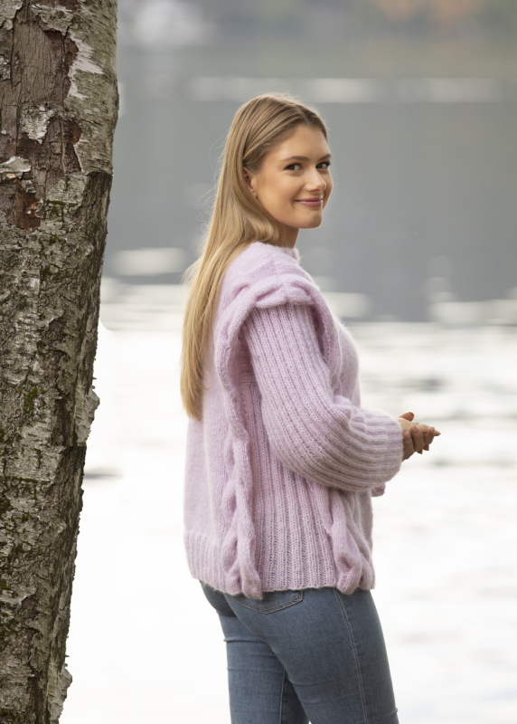 Ampquotassersonampquot Genser Viking Design 2138 Kit Viking Alpaca Bris Fra Viking - Viking Baby