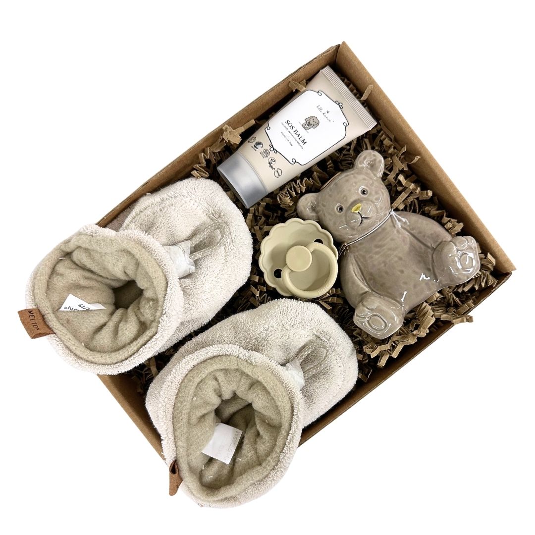 Barselsgave Beige Gave Til Mor Baby - Gaestus Baby