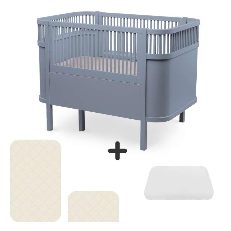 Sebra Sengen Klassisk Baby & Forest Lake Blue Bundle - Sebra Baby  - 5744005388040