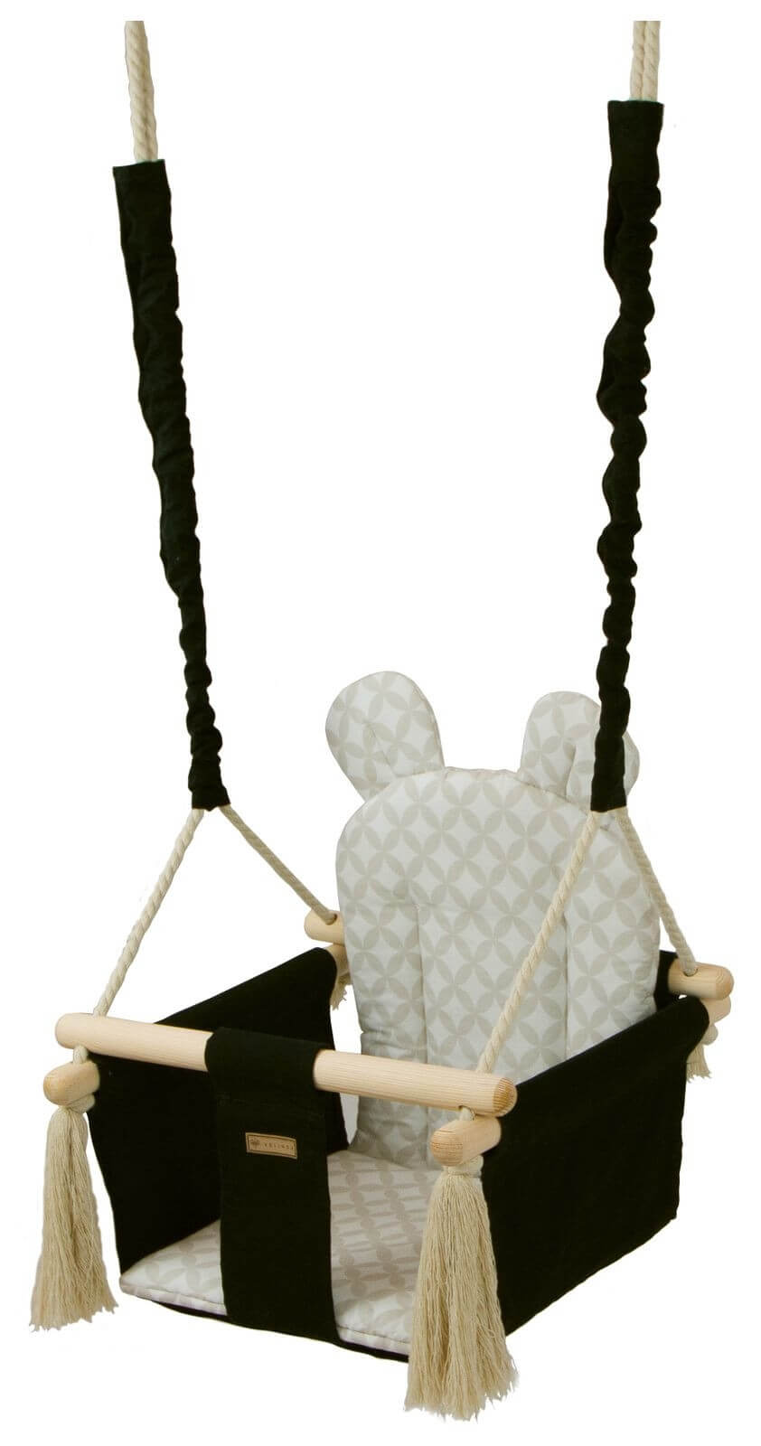 Sort Babygynge Med ører - Velinda Baby  - 426500976