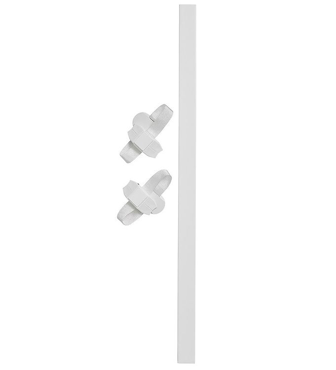 Hvid Babydan Trappeadapter Sikkerhedsgitter - Babydan Baby  - 5705548040918