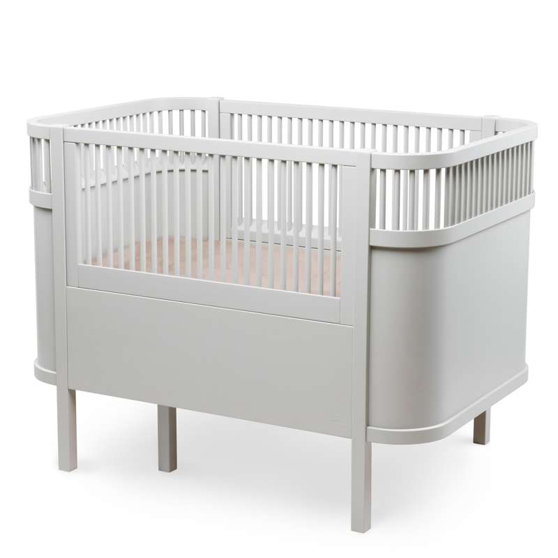 Sebra Sengen Klassisk Baby & Stone Grey - Sebra Baby  - 5704680068958