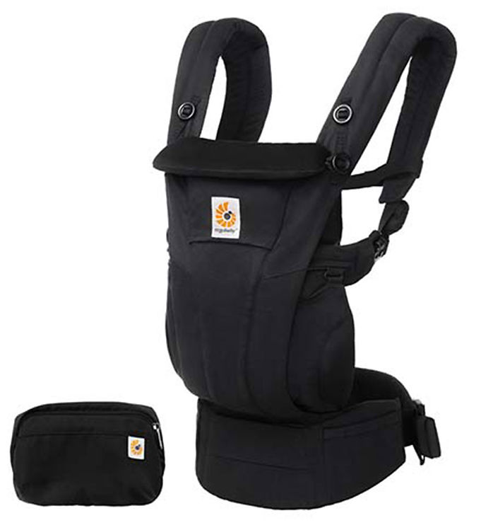 Sort Ergobaby Bæresele Omni Dream Softtouch Bomuld Onyx Black - Ergobaby Baby  - 1220000204256