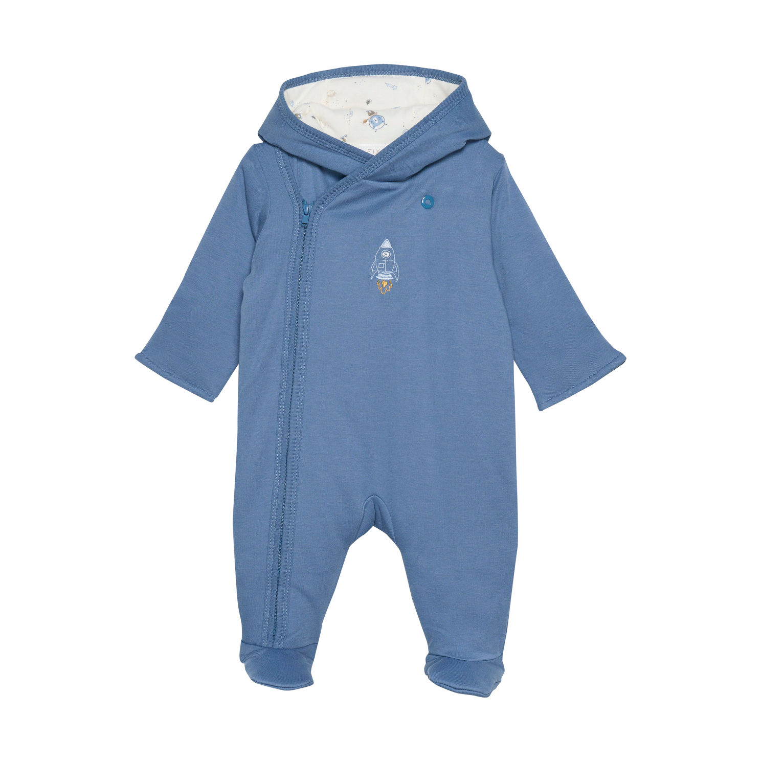 Blue Fusion Fixoni Baby Heldragt økologisk Bomuld - Fixoni Baby  - 5714625990411