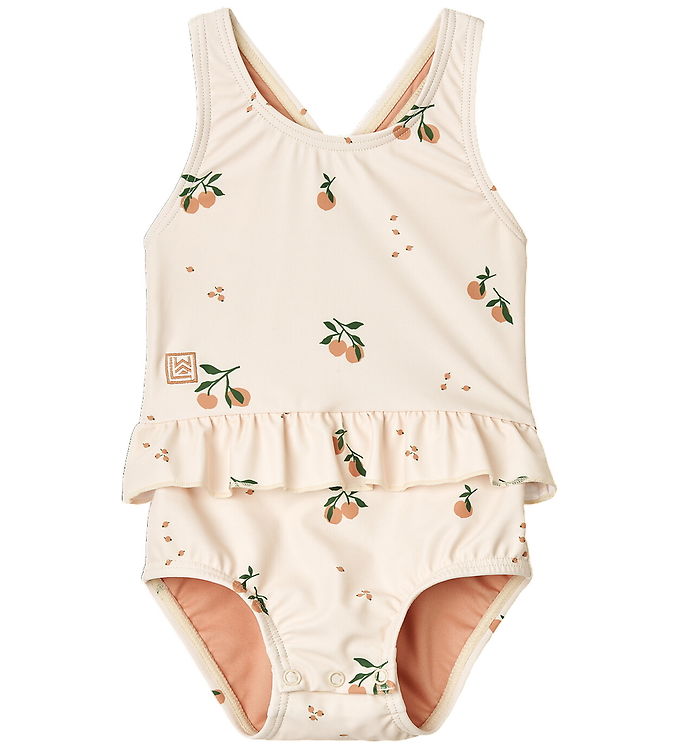 Rosa Liewood Badedragt Baby Amina Peach Sea Shell - Liewood Baby  - 5715493446567