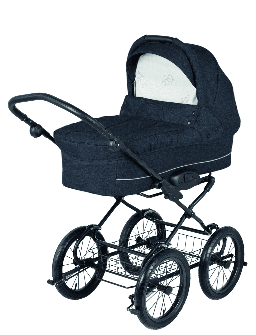 Grande Soft Dark Grey Melange - Basson Baby Baby  - 5902315547063