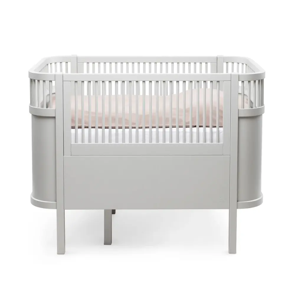 Grå Baby & Seng Stone Grey Fsc - Sebra Baby  - 5704680068958