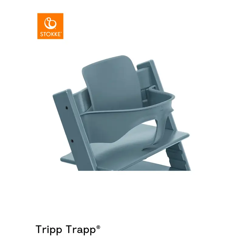 Tripp Trapp Baby Set Fjord Blue - Stokke Baby  - 7040356500062
