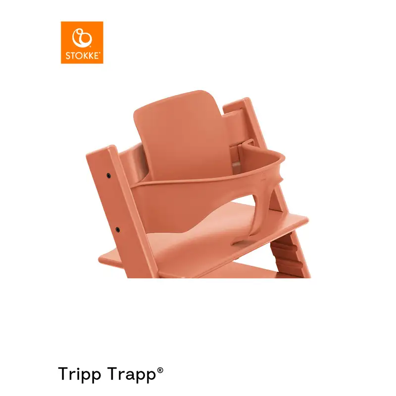 Tripp Trapp Baby Set Terracotta - Stokke Baby  - 7040356500086
