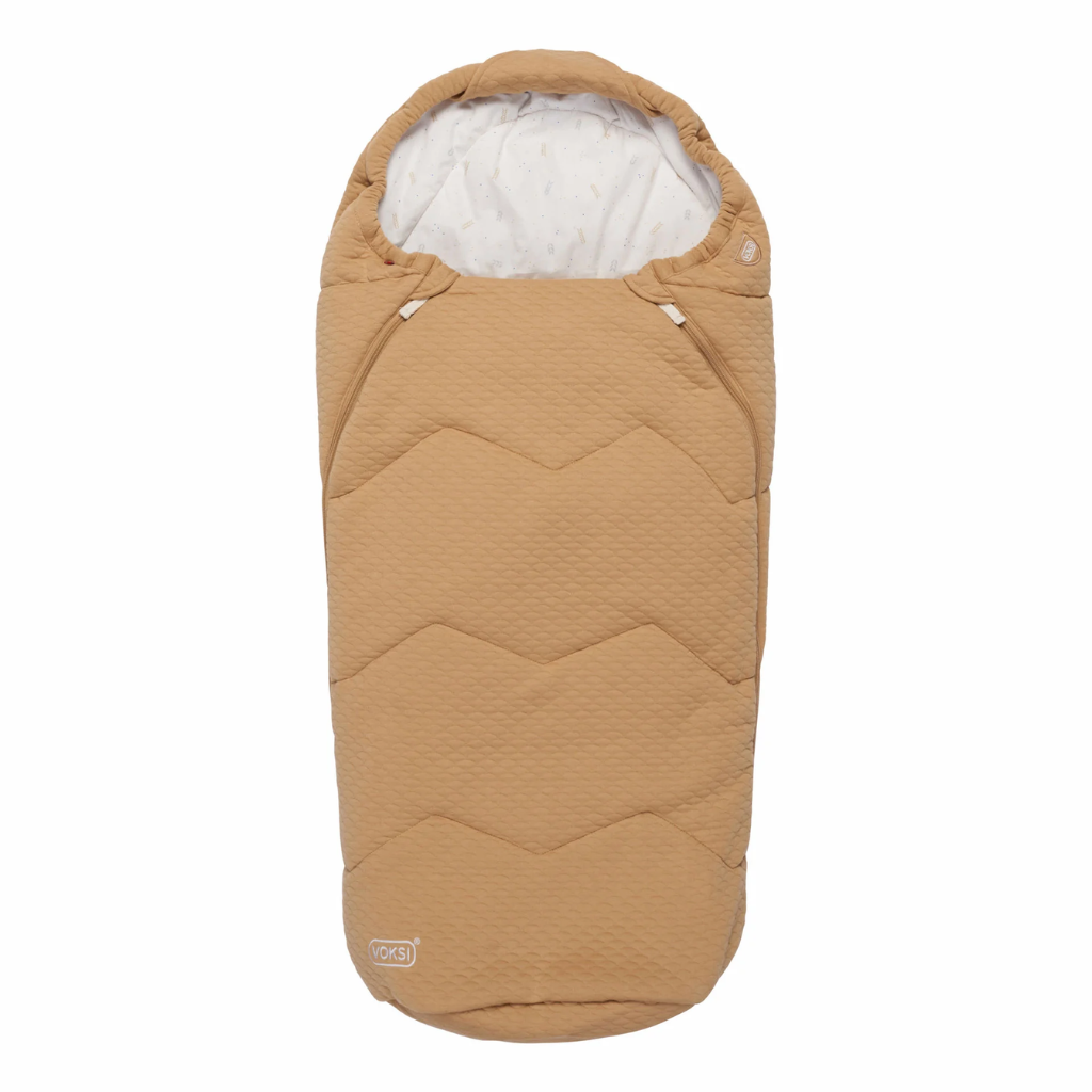 Voksi Breeze Light Kørepose Til Forår Sommer Warm Beige - Voksi Baby