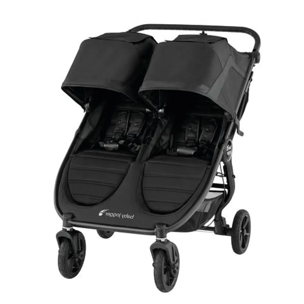 Svart City Mini Double Jet - Baby Jogger Baby  - 047406169696