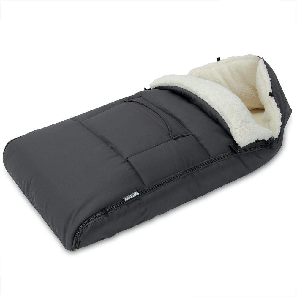Sort Baby Kørepose Foret Antracit Grå 93x56 - Deuba Baby  - 4250525346831